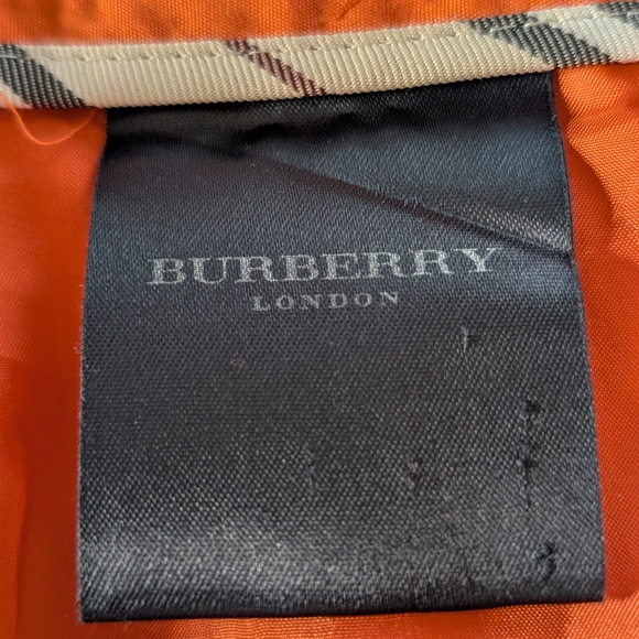 Burberry Orange Straight-Leg Pants - Picture 6 of 13
